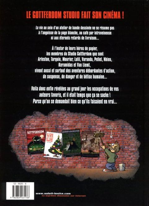 Aperçu de l'album Les Aventures du Gottferdom Studio tome 1 - Le Fainéant des Anneaux