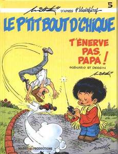 Couverture de l'album T'énerve pas, papa !