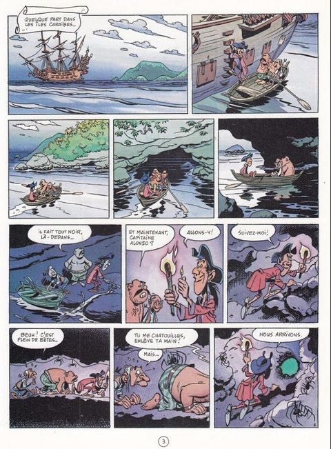Aperçu de l'album Donito tome 4 - L'île aux pirates