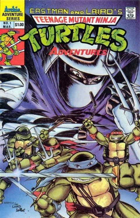 Aperçu de l'album Les Tortues Ninja - TMNT Adventures tome 1 - Volume 1