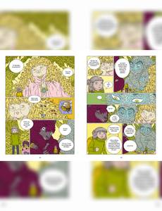 Aperçu 2 de l'album Eevi et les esprits du Nord tome 3 - La menace des ténèbres