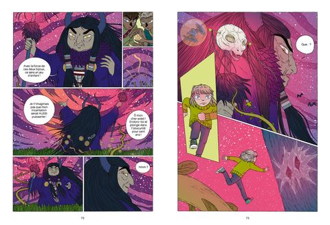 Aperçu de l'album Eevi et les esprits du Nord tome 3 - La menace des ténèbres