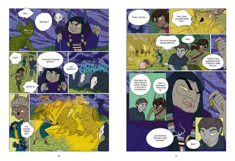 Aperçu de l'album Eevi et les esprits du Nord tome 3 - La menace des ténèbres