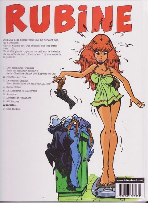 Aperçu de l'album Rubine tome 5 - La Disparue d'Halloween