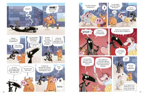 Aperçu de l'album Loup tome 1 - Aventures en mytholougie 
