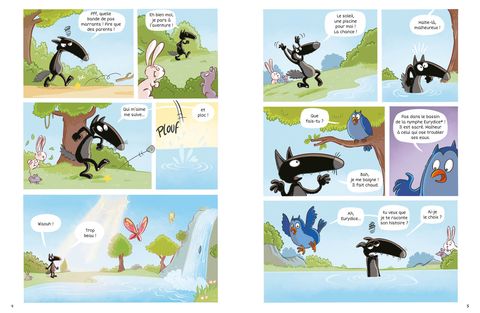 Aperçu de l'album Loup tome 1 - Aventures en mytholougie 