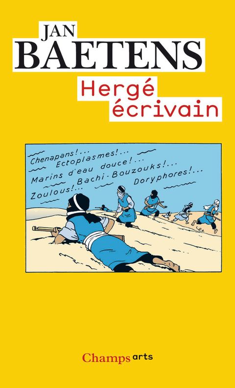 Couverture de l'album Hergé écrivain