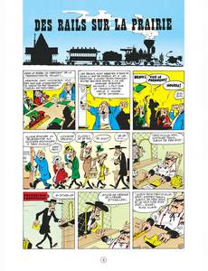 Aperçu 5 de l'album Lucky Luke (Dupuis) tome 9 - Des Rails sur la Prairie