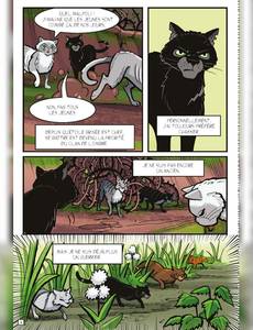 Aperçu 5 de l'album La guerre des clans illustrée - Hors collection série - L'exil de Lune Noire