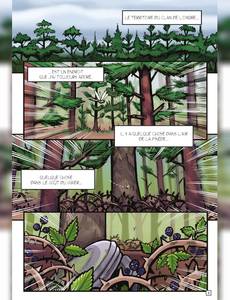 Aperçu 2 de l'album La guerre des clans illustrée - Hors collection série - L'exil de Lune Noire