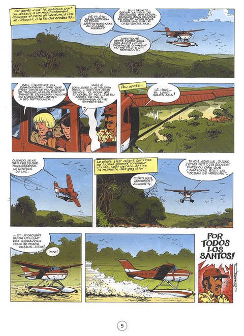 Aperçu de l'album Quentin Foloiseau tome 1 - Le Mystère du Lac sans Nom