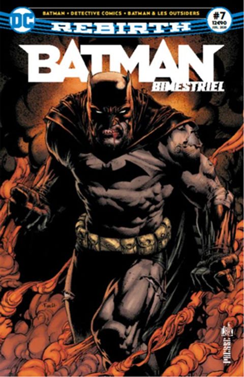 Couverture de l'album Batman Rebirth (bimestriel)