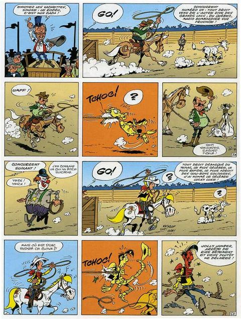 Aperçu de l'album Lucky Luke (Les Aventures de ... d'après Morris) tome 1 - La belle Province