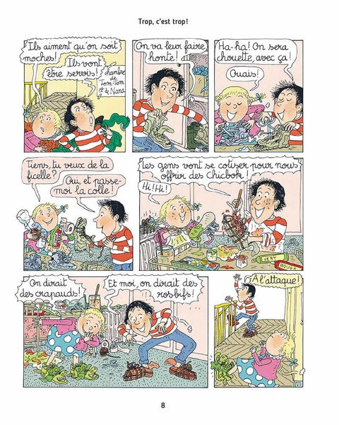 Aperçu de l'album Tom-Tom et Nana tome 27 - Trop, c'est Trop