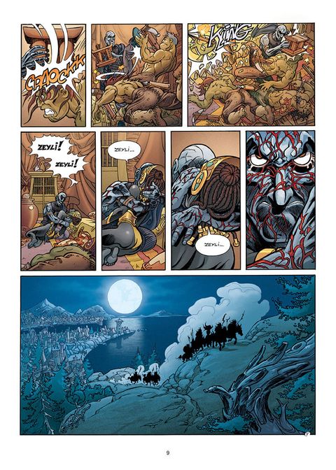 Aperçu de l'album Marlysa tome 9 - Retour à Tolden