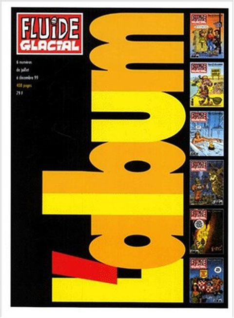 Couverture de l'album Album reliure, numéro 8, Fluide Glacial, deuxième semestre 1999