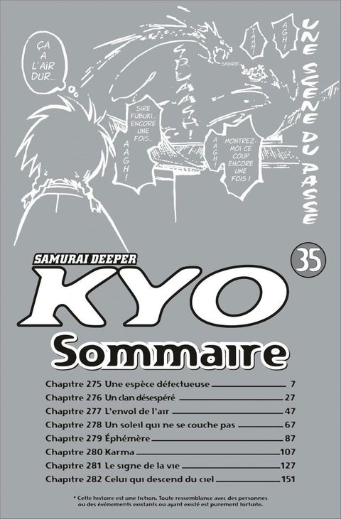 Aperçu de l'album Samurai Deeper Kyo - intégrale tome 18 - Tome 35 et Tome 36