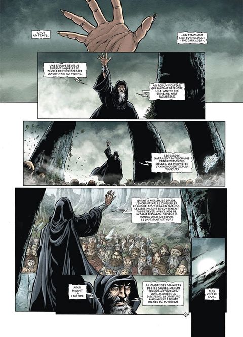Aperçu de l'album Merlin (Istin) tome 11 - Le Roi Arthur
