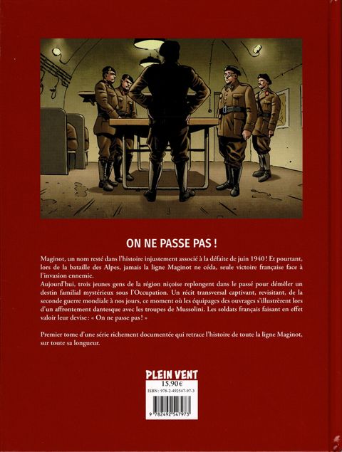 Aperçu de l'album Ligne Maginot - Ligne Maginot 1 : La Bataille des Alpes