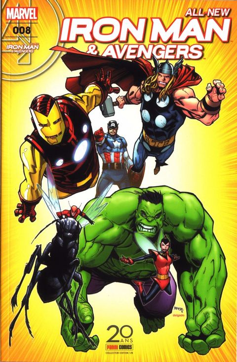 Couverture de l'album All-New Iron Man & Avengers