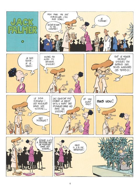 Aperçu de l'album Jack Palmer (intégrale chronologique) tome 3 - 1989-1993