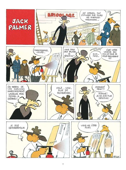 Aperçu de l'album Jack Palmer (intégrale chronologique) tome 3 - 1989-1993