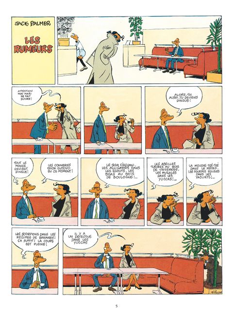 Aperçu de l'album Jack Palmer (intégrale chronologique) tome 3 - 1989-1993