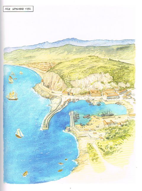 Aperçu de l'album Orients perdus - L'aventure de Théodore Lascaris tome 1 - Nice, Malte, L'Égypte 