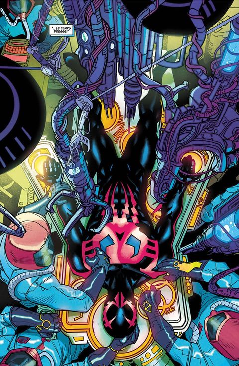 Aperçu de l'album Amazing Spider-Man par Nick Spencer (2020) tome 7 - 2099 est en danger !