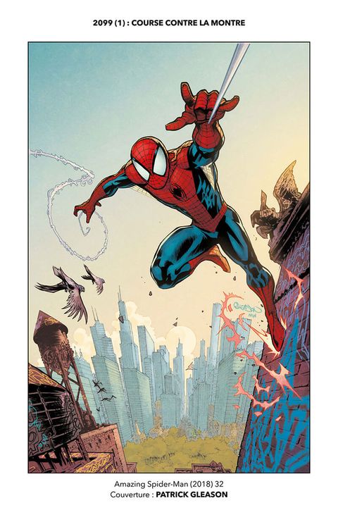 Aperçu de l'album Amazing Spider-Man par Nick Spencer (2020) tome 7 - 2099 est en danger !