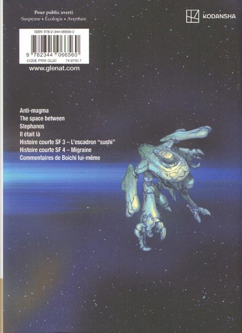Aperçu de l'album Boichi SF short stories tome 2 - Les Soldats sans nom
