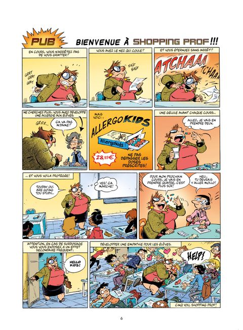 Aperçu de l'album Les Profs tome 29 - Amis des bêtes