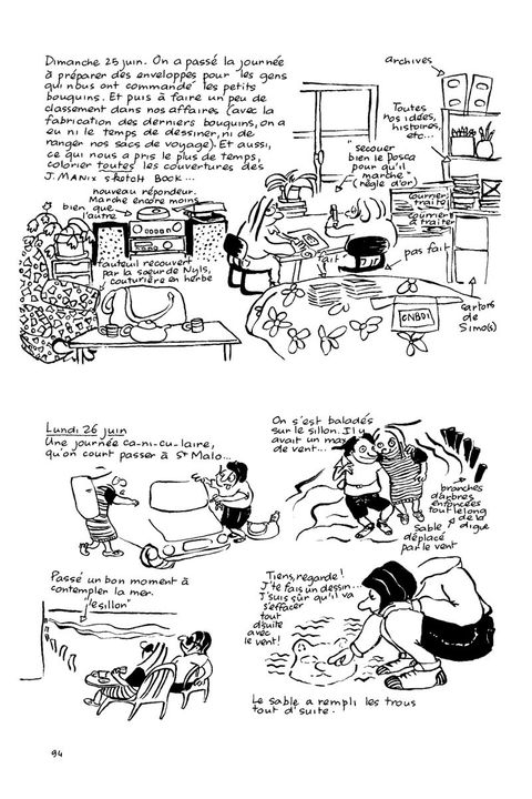 Aperçu de l'album Le Journal de Jo Manix