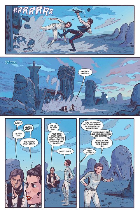 Aperçu de l'album Star Wars (2015) tome 6 - Des rebelles naufragés 