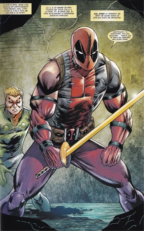 Aperçu de l'album Deadpool Team-Up - Le sang du dragon