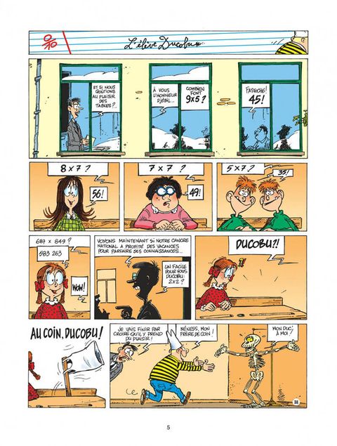 Aperçu de l'album L'Elève Ducobu tome 2 - Au coin !