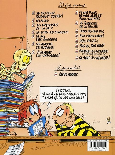 Aperçu de l'album L'Elève Ducobu tome 2 - Au coin !