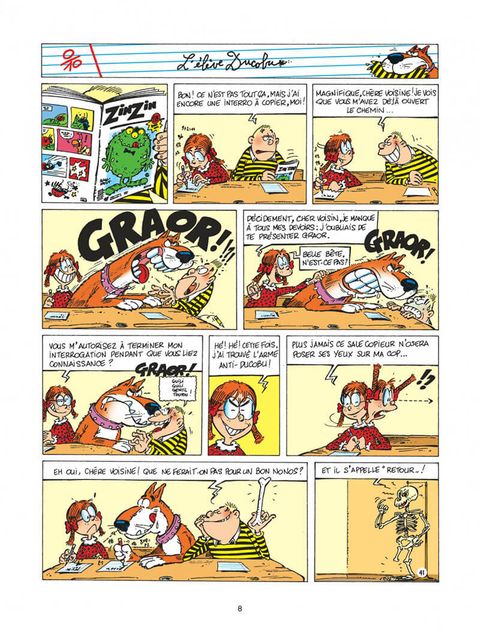 Aperçu de l'album L'Elève Ducobu tome 2 - Au coin !