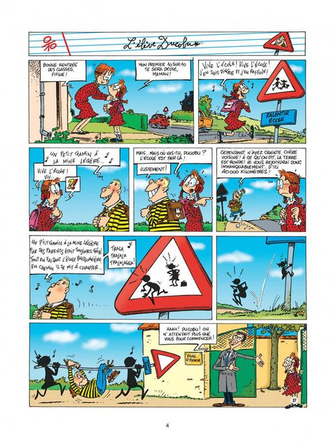 Aperçu de l'album L'Elève Ducobu tome 2 - Au coin !