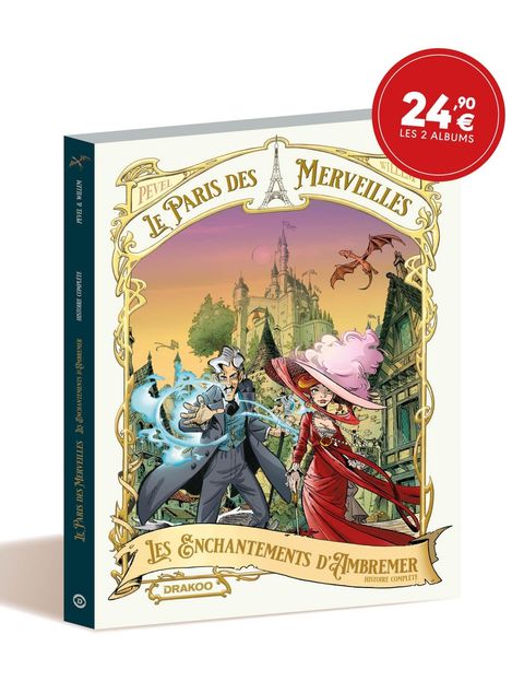 Couverture de l'album Les enchantements d'Ambremer 1/2
