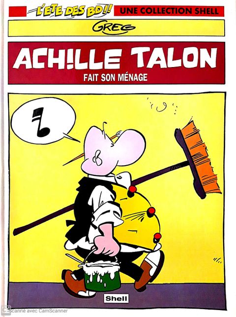 Couverture de l'album Achille talon fait son ménage 