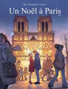 Couverture du premier album de la série Un Noël à Paris