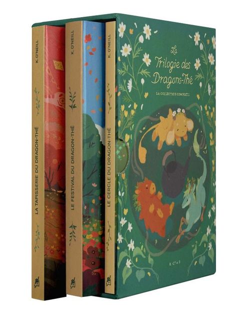 Couverture de l'album Coffret Trilogie du Dragon-Thé