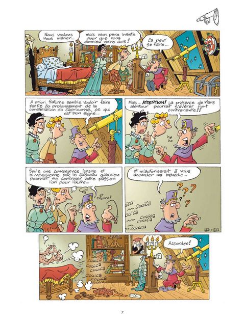 Aperçu de l'album Les Prédictions de Nostra tome 1 - L'As des Astres - Spécial 10 Ans Cazenove