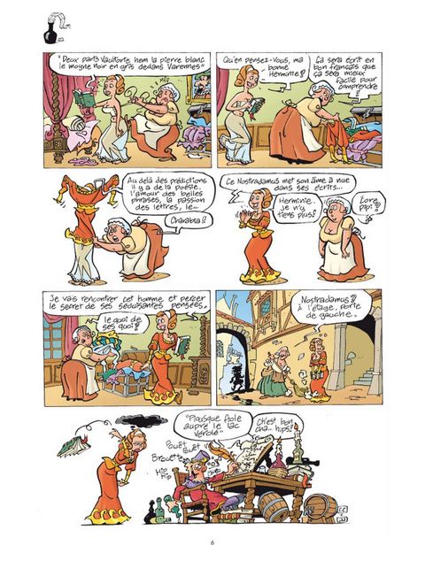 Aperçu de l'album Les Prédictions de Nostra tome 1 - L'As des Astres - Spécial 10 Ans Cazenove