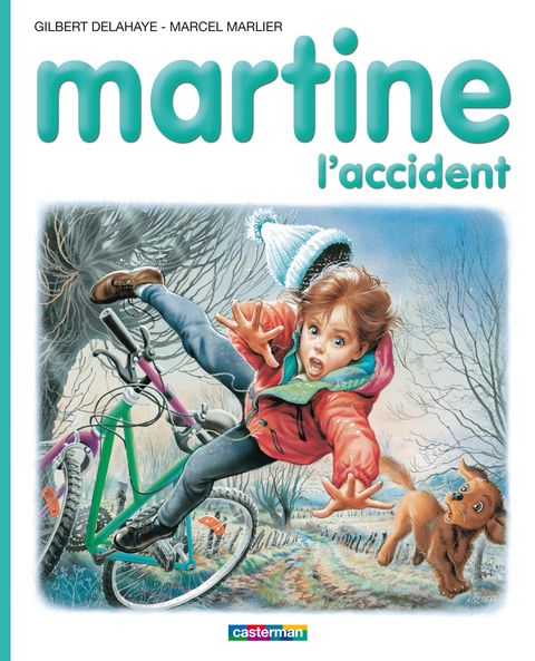 Couverture de l'album Martine, l'accident