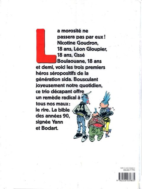 Aperçu de l'album Nicotine Goudron tome 1