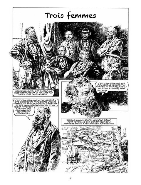 Aperçu de l'album Serpieri - L'Ouest Americain tome 2018 - Le Monstre
