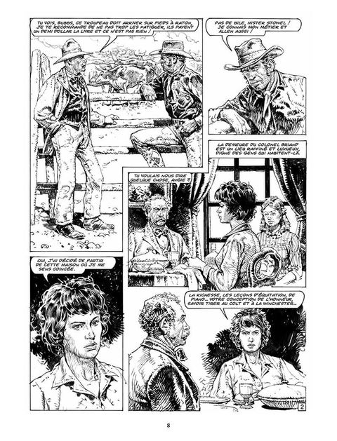 Aperçu de l'album Serpieri - L'Ouest Americain tome 2018 - Le Monstre