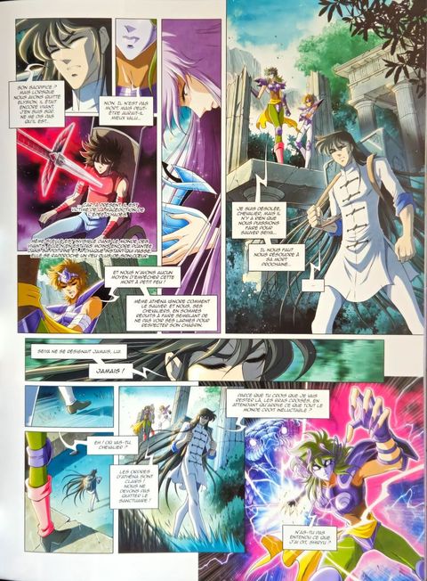 Aperçu de l'album Saint Seiya : Time Odyssey tome 4